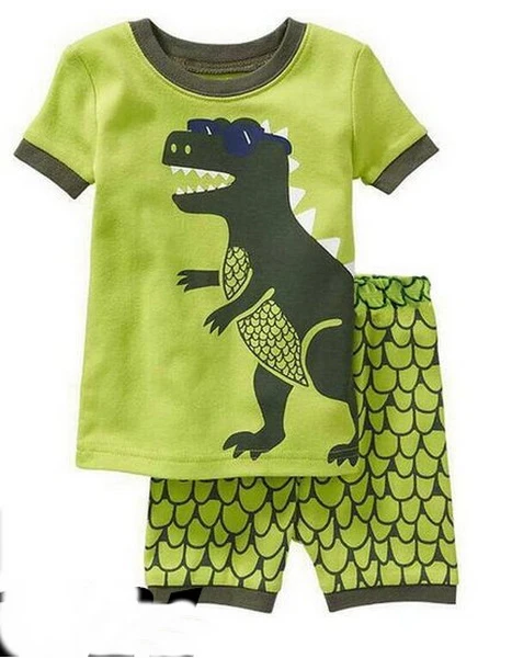Conjuntos De Ropa De Dinosaurio Verde Para Ninos Pijamas De Dinosaurio Para Ninos Pijama De Verano Para Bebes Pijama De Nino Conjunto De Ropa Infantil Dx03 Children Clothes Set Clothing Setsclothes Set Aliexpress