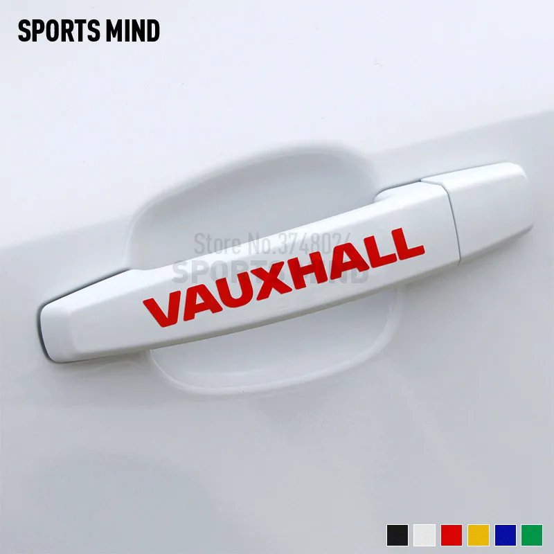 

4 X Car Styling For Opel Vauxhall Astra Mokka Insignia Vectra Corsa D Tigra Gsi Nova Zafira Vivaro OPC Car Sticker Accessories