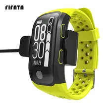 FIFATA S908 gps смарт-браслет IP68 водонепроницаемый спортивный браслет несколько видов спорта монитор сердечного ритма фитнес-трекер Смарт-браслет
