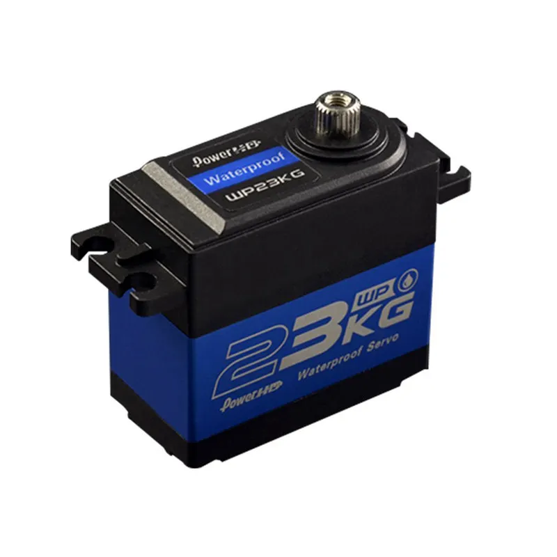 

Power HD WP-23KG Waterproof High Torque Titanium Metal Gear Digital Servo 23KG/0.12S 6V For Buggy Crawler Truck RC Car