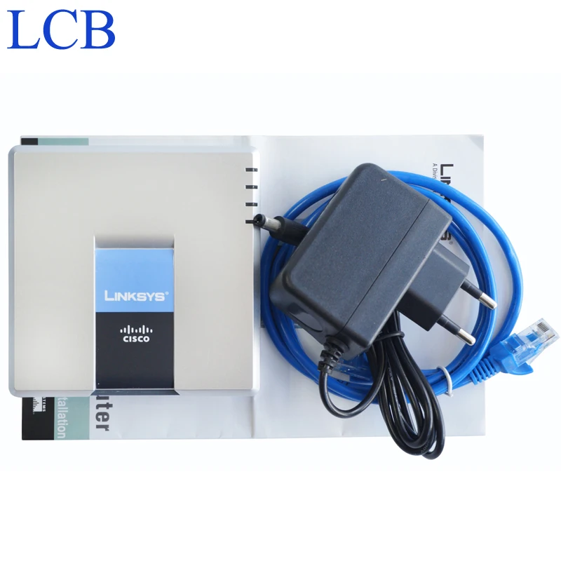Разблокированный голосовой маршрутизатор Linksys SPA2102 VoIP 5 шт./лот адаптер для