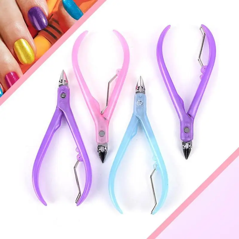 

Hot Selling Nail Scissors Professional Toenail Cuticle Nipper Nail Clipper Cuticle Scissor Plier Manicure Tool Dropship