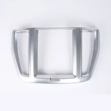 ABS Матовая Серебристая центральная консоль навигация AC Вентиляционное покрытие Накладка для Volvo XC60 автомобиля Стайлинг наклейка аксессуары