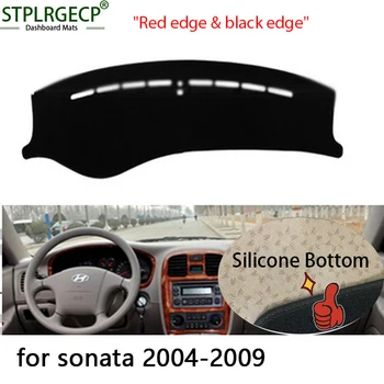 

Top Quality Double layer Dash Mat Dashmat Dashboard Cover Sun Shade Dash Board Cover Carpet for Hyundai sonata 2004-2016