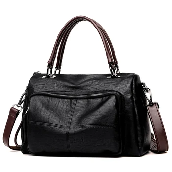 

2018 Casual Women Messenger Bag Luxury Handbags Designer pu Leather Handbag Crossbody Bags for Women Shoulder Bag New sac a main