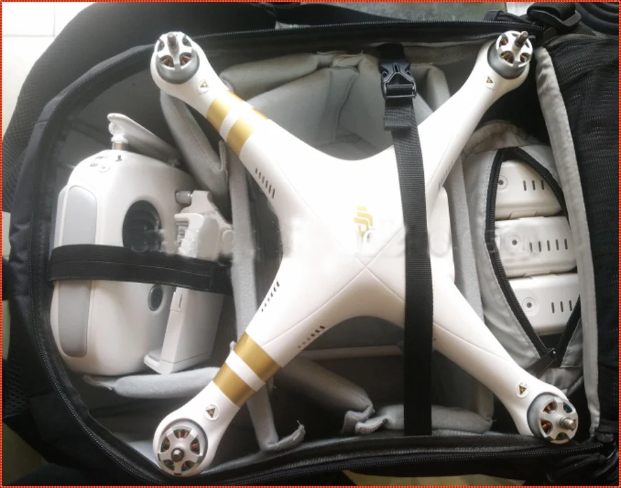 Бесплатная доставка нейлоновая дорожная сумка DJI Phantom 3 2 1 версия FPV рюкзак для