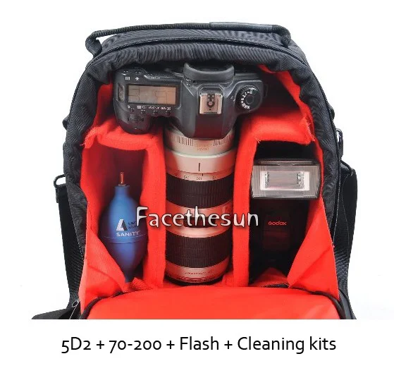 Small camera backpack bag insert 5