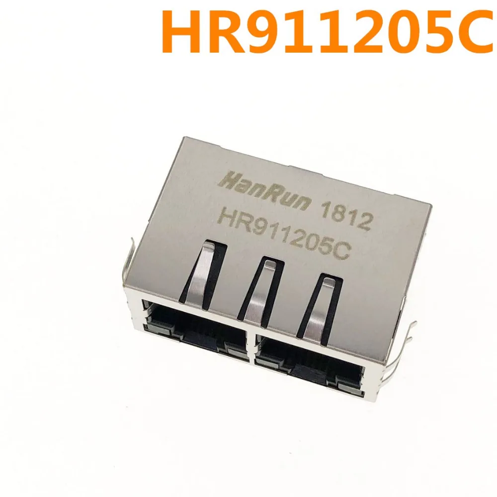 Новый и оригинальный сетевой трансформатор HR911205C HR911205 HanRun RJ45|Соединители| |