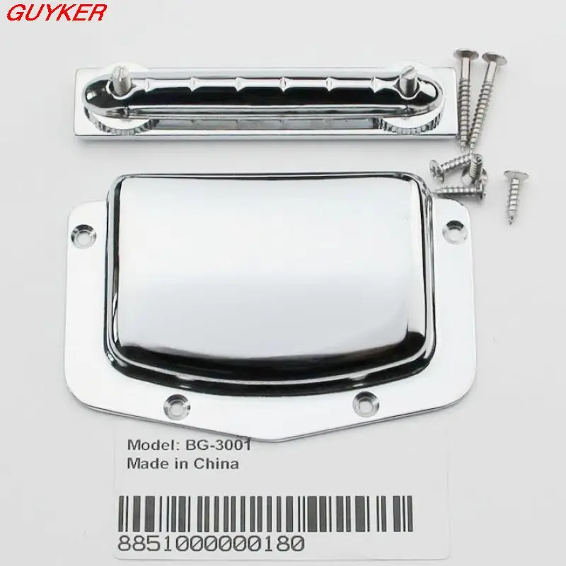 

Adjustable Fixed Chrome Bridge Tailpiece For Vintage Electric Guitar Replacement Tool And Cover