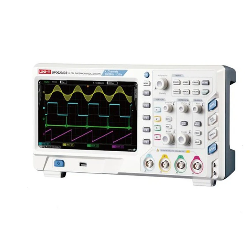 Unit Digital 4 Channel Oscilloscope Bandwidth 100m 100mhz Sampling