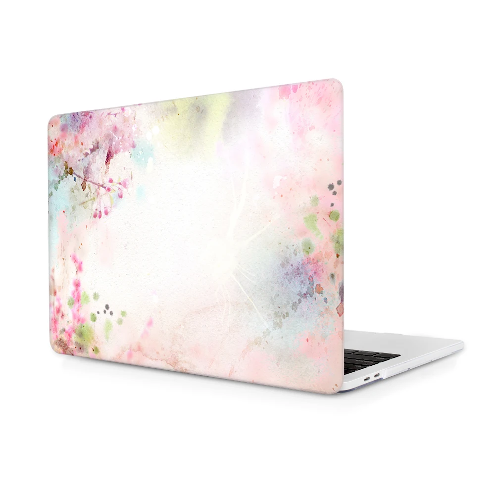Бабочка Цветочный пластиковый жесткий чехол для Macbook Air Pro retina 11 12 13 15 ноутбука