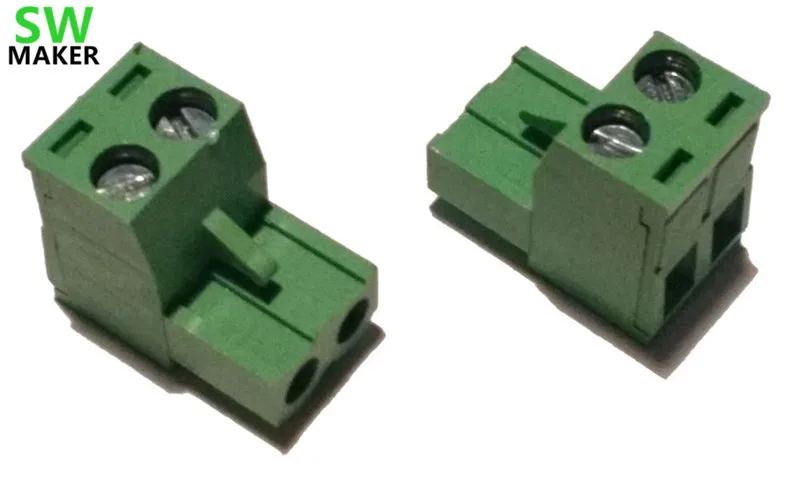 RepRap 3D Printer RAMPS Power Connector 5.08mm Pitch Heavy Duty 12A 2 Way