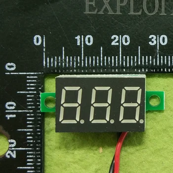 

10pcs/lot Micro 0.36-inch digital tube 4.5V-30V two-line variable precision digital display / digital voltmeter head