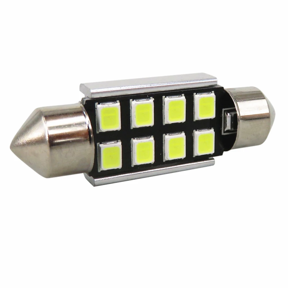 WLJH 10x C5W 36 мм CANbus светодиодные лампы без ошибок для чипа Samsung 2835 SMD номерного знака
