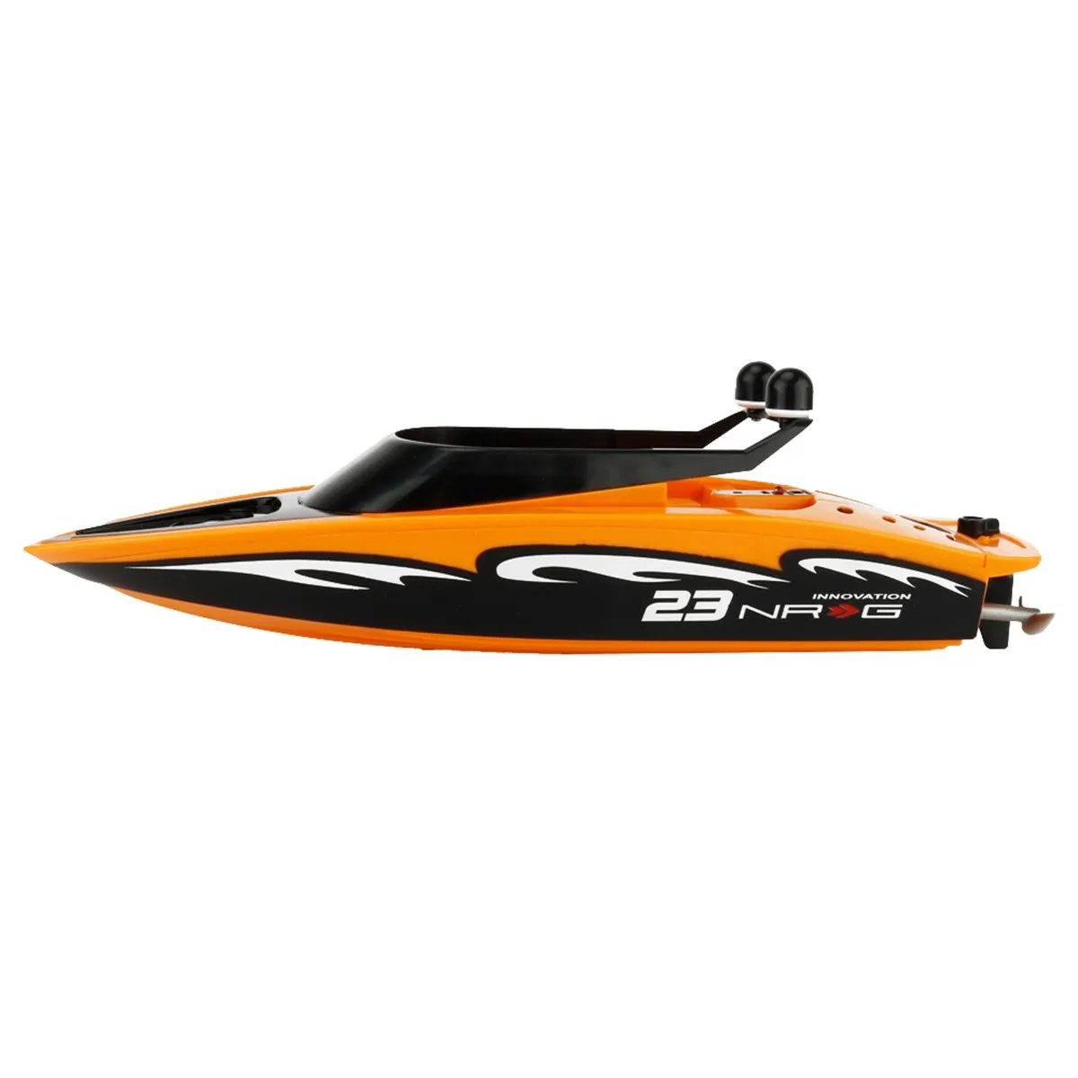 3323 RC Boat 2.4G Innovative Kids Water Pool Toy 4-channel Waterproof Electric Remote Control Racing Speedboat
