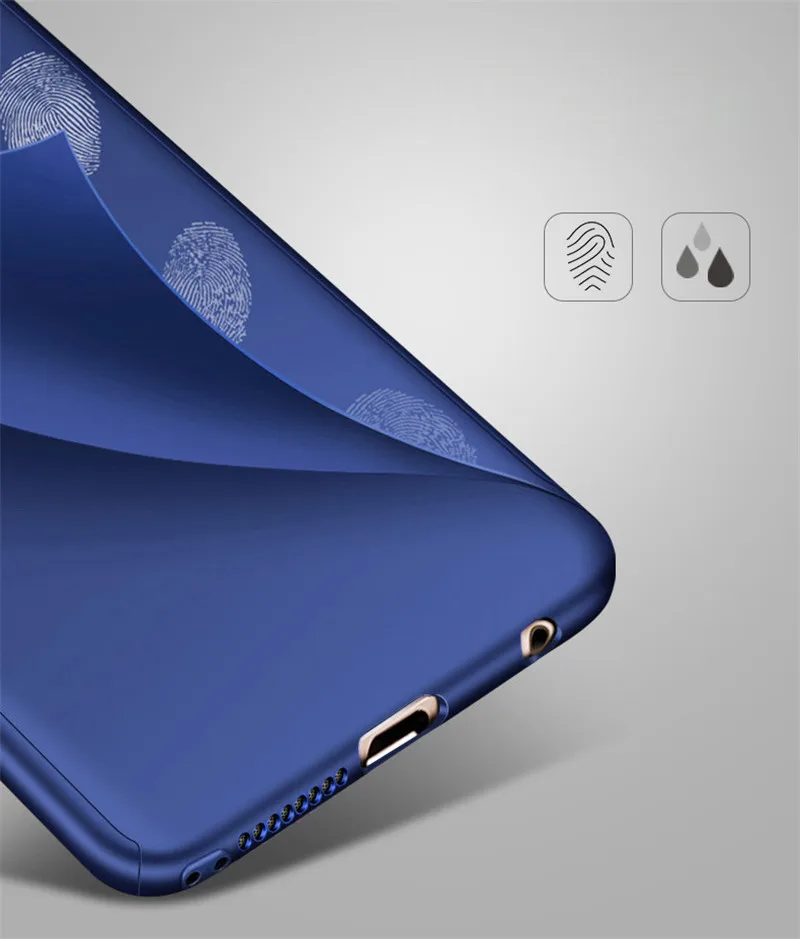 luxury 360 hard plastic full cover for huawei honor 6x 7x   09