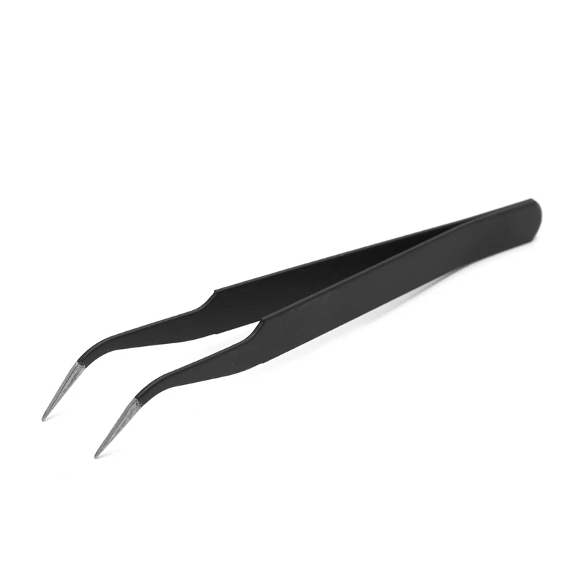 

Stainless Steel Beads Tweezer Nail Art Gel Picking Tool DIY Jewelry Portable