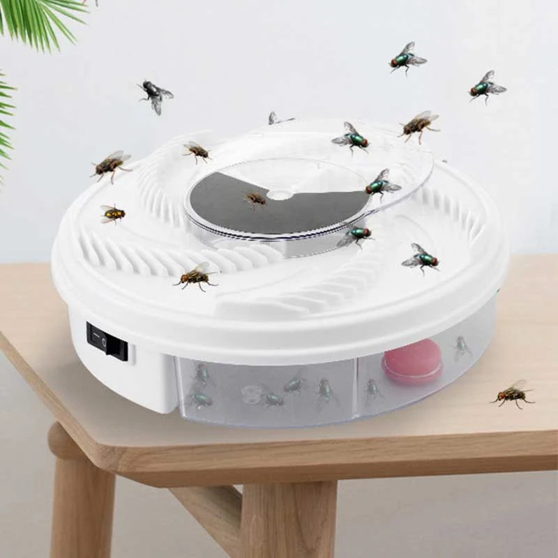 NZBZ. Electric Automatic Fly Trap Device with Trapping Pest Control Electric anti Fly Killer Trap Pest Catcher Insect Traps NZBZ. Electric Automatic Fly Trap Device with Trapping Pest Control Electric anti Fly Killer Trap Pest Catcher Insect Traps