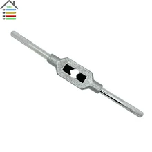 Adjustable Handle Tap Universal Wrench Screw Reamer Holder M1-M12 Hand Tool For Bicycle Repair Assemble Furniture