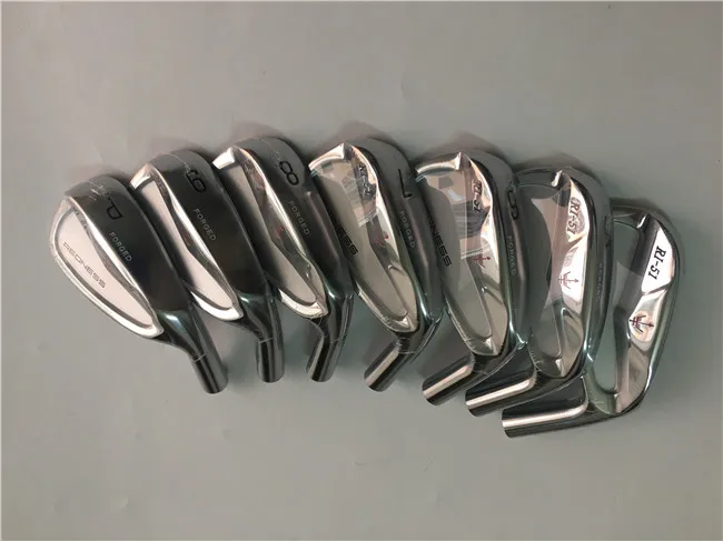 Железные кованые железные клюшки для гольфа 456789P R/S Flex Steel/графитовый Вал с