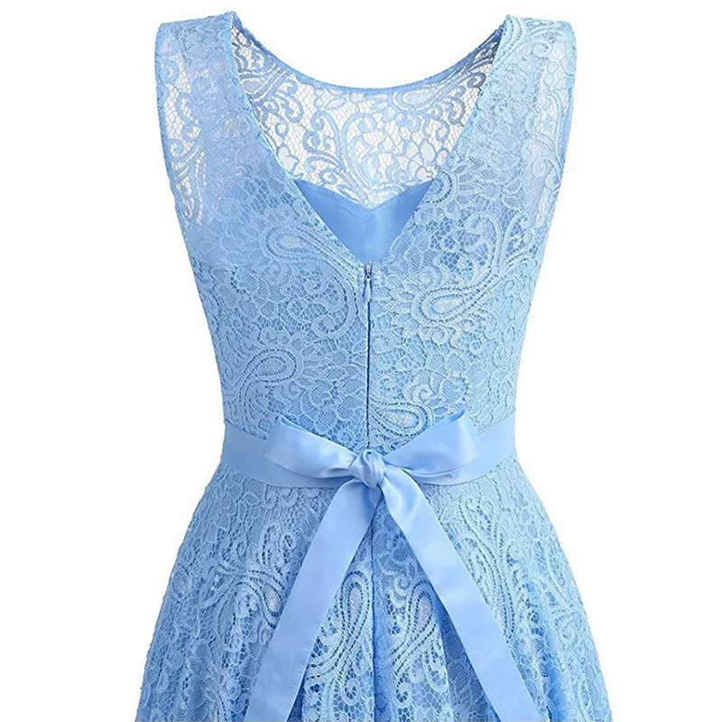 Kostlich Lace Summer Dress Women 2017 Sleeveless Lace Hollow Out Sexy Evening Party Dresses Bet Tunic 50s Hepburn Dress Sundress (23)