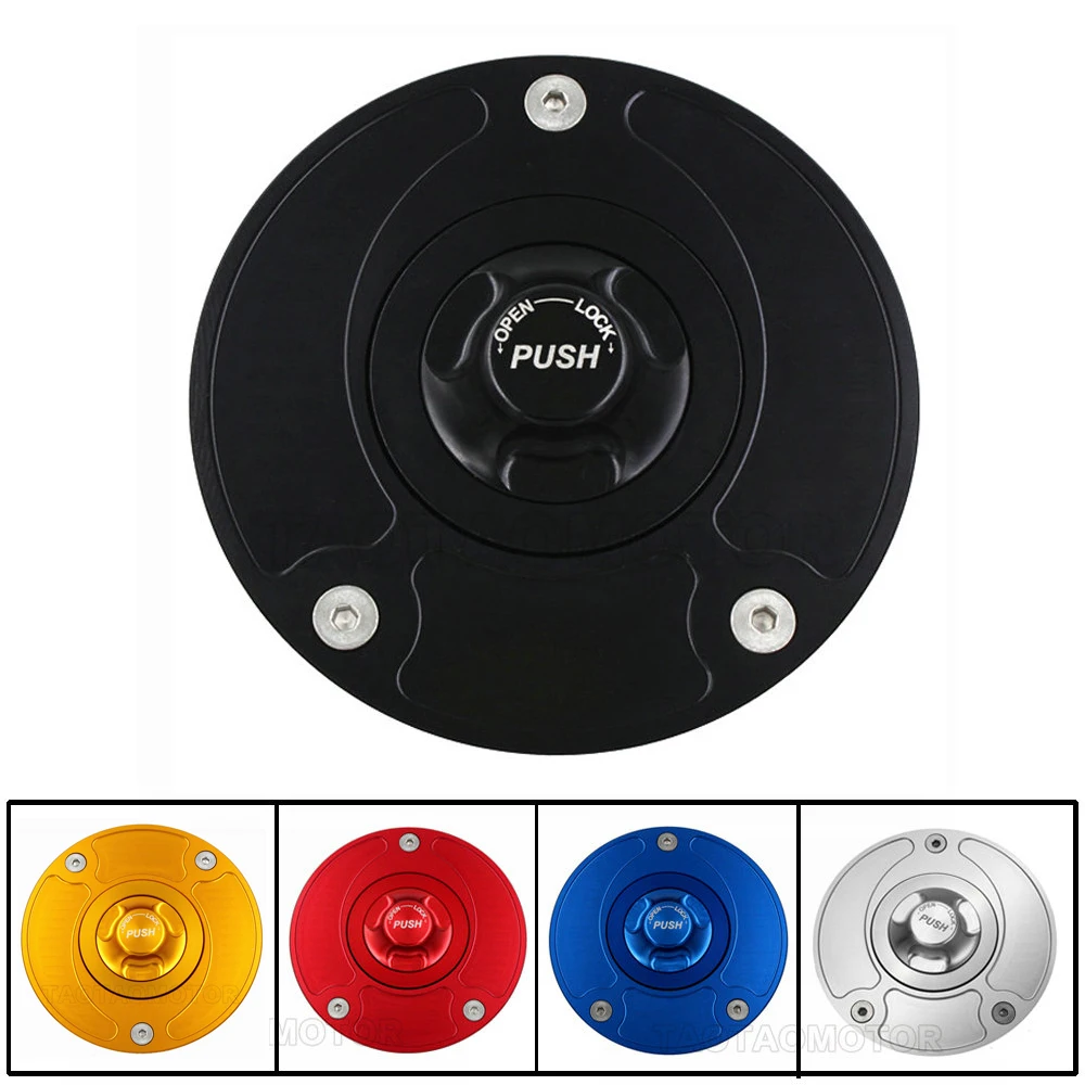 

Motorcycle CNC Aluminum Fuel Gas Caps Tank Cap Cover With Rapid Locking For SUZUKI HAYABUSA GSXR1300 GSXR600 GSXR750 GSXR1000