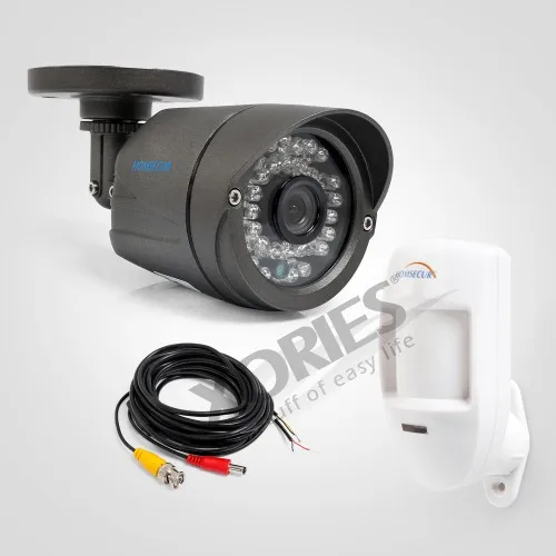 

HOMSCUR Waterproof 800TVL CCTV Camera With Night Vision For Video Door Intercom System
