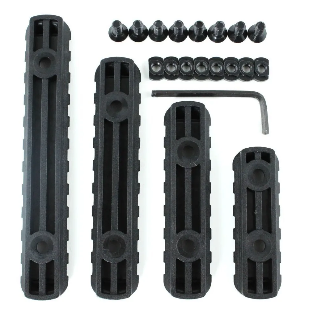 airsoft ar 15 accessories tactical gun accessories M-Lok System Rail Section pannel rail for rifle scope for hunting (1)