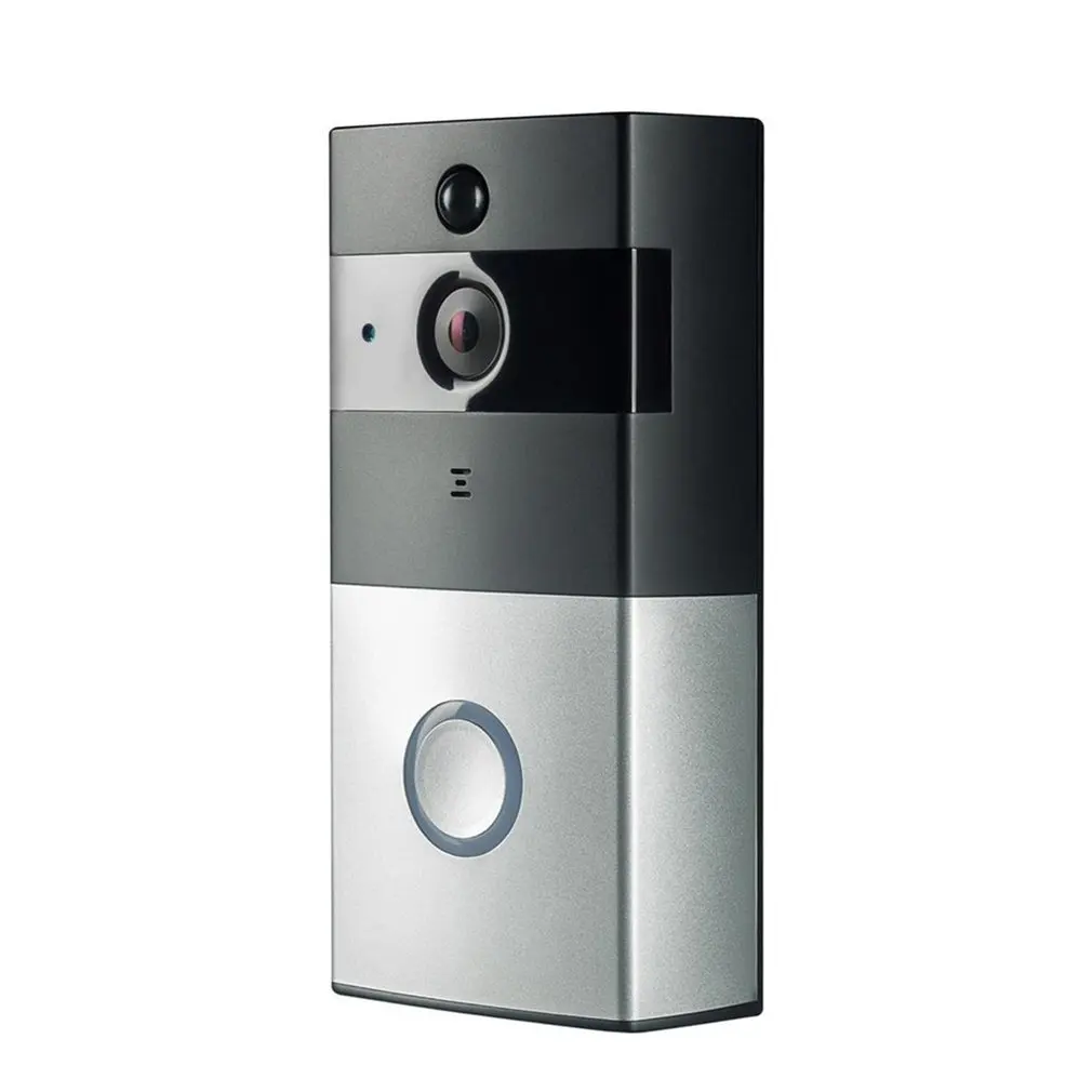 

Wireless Vision Doorbell Phone PIR WIFI 1.0MP HD Camera Night 720P IP Battery Power IR Motion Detection Alarm 2018 New Arrival