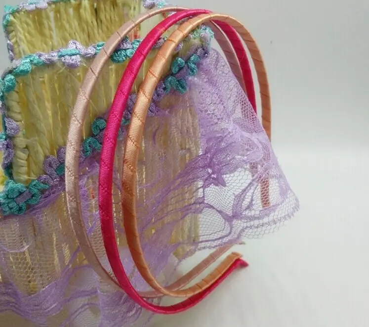 Wholesale Blank Plain Metal Headband 5mm Hair Band For  