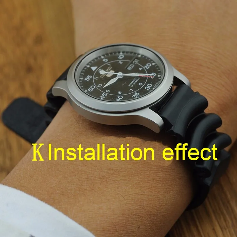 16 мм 18 мм 20 мм 22 мм ремешок для часов силиконовые резинки для часов EF заменить электронные наручные часы спортивные ремешки для часов