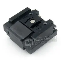 QFN16 MLP16 MLF16 QFN-16BT-0.65-01 QFN Enplas 0,65 шаг 4x4 мм IC Тест-запись гнездо Программирование адаптер с заземлением