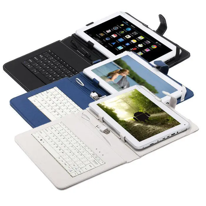 

Boda 10.1" 10 inch Tablet PC Qual Core 16GB Android 4.4 1.3Ghz HDMI WIFI Bundle 10.1" USB Keyboard cover as gift