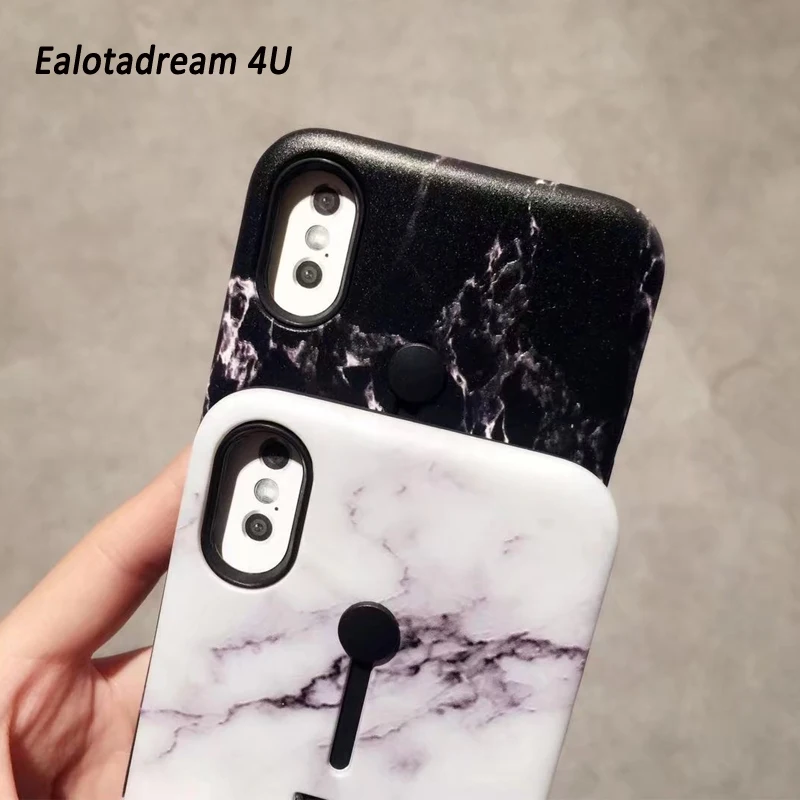 Marble PC Cover For iPhone 6 6s 6Plus 7 7Plus 8 8Plus X Case Ring Slim For iPhone 6 6s 6Plus 7 Marble Cases Ring Holder Armor (8)