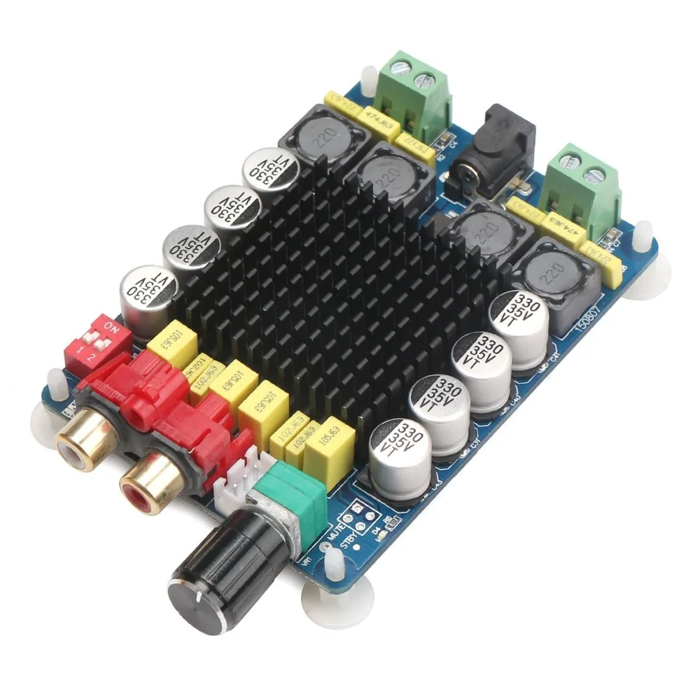 Amplifier Board of TDA7498 Class D 2X100W Dual Channel Audio Stereo 80W 80W Digital Amplifier Board
