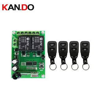 

DC24V 2CH Remote Control Light Switch Relay Output Radio Receiver Module and Belt buckle Transmitter / window/Garage Doors