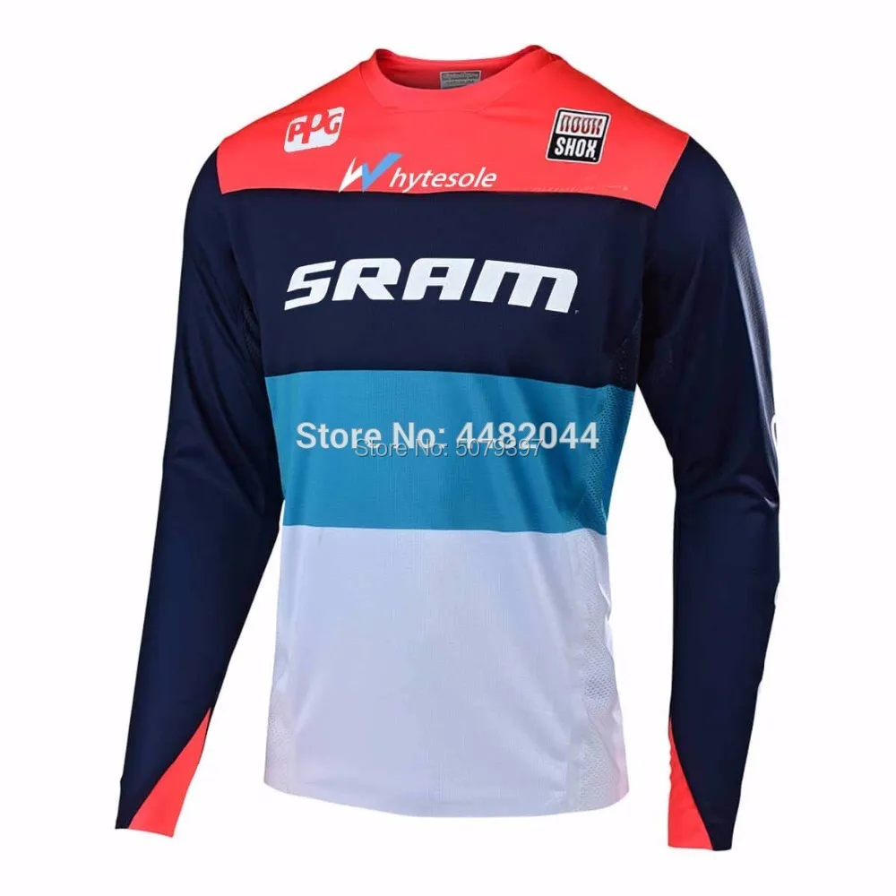 motocross Jeresy spexcel mtb Downhill Jersey Offroad long motorcycle long moto Racing Cycling Jersey hombre longT-shirt