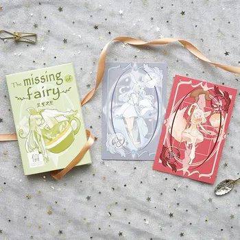 

30pcs/lot The missing of fairy Cartoon girl landscape postcard greeting card christmas & birthday thanks message card gift cards