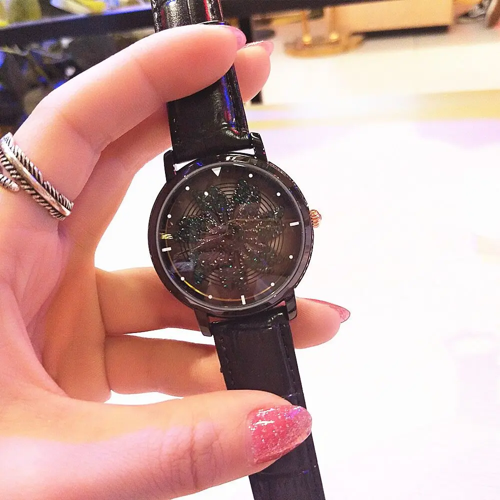 

YOL02 Zircon Couple Watches Fashion Leisure Girls Watches Birthday Party Gifts for Boys