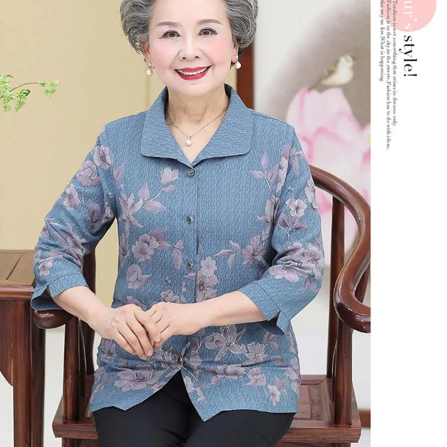

Middle-aged and old-aged women's spring and autumn women's clothes PDCL1936TZ202
