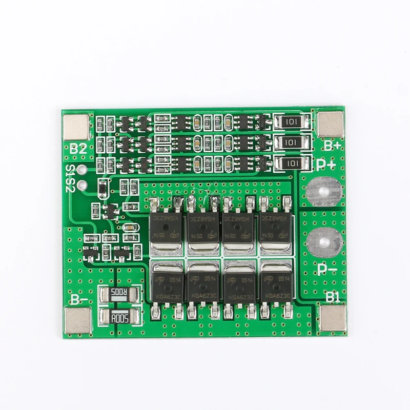 3S 12V18650 Защитная плата для литиевой батареи HX-3S-FL25A-A 11,1-12,6 в с выравниванием 25 А защита от перегрузки по току