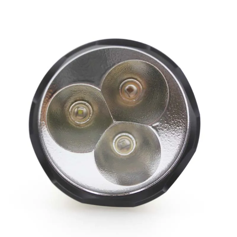 TrustFire TR 500 3xcree XRE Q5 3 цвета света (красный/белый/зеленый) 500LM Mode светодиодный фонарик