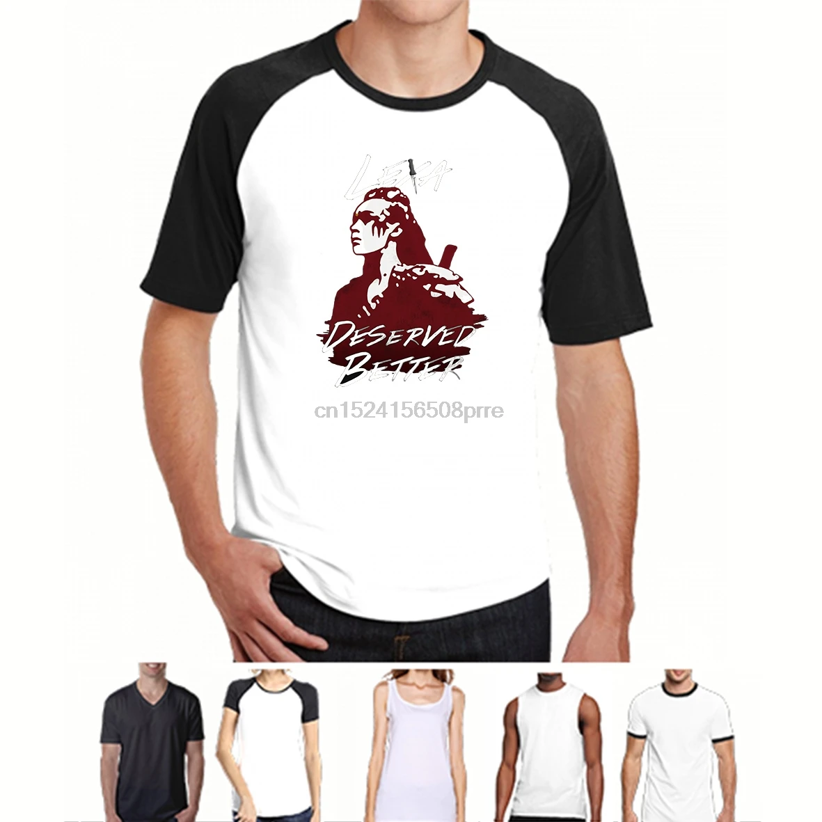 

Printed Men T Shirt Cotton O-Neck tshirts Lexa Deserved Better Short-Sleeve Women T-Shirt