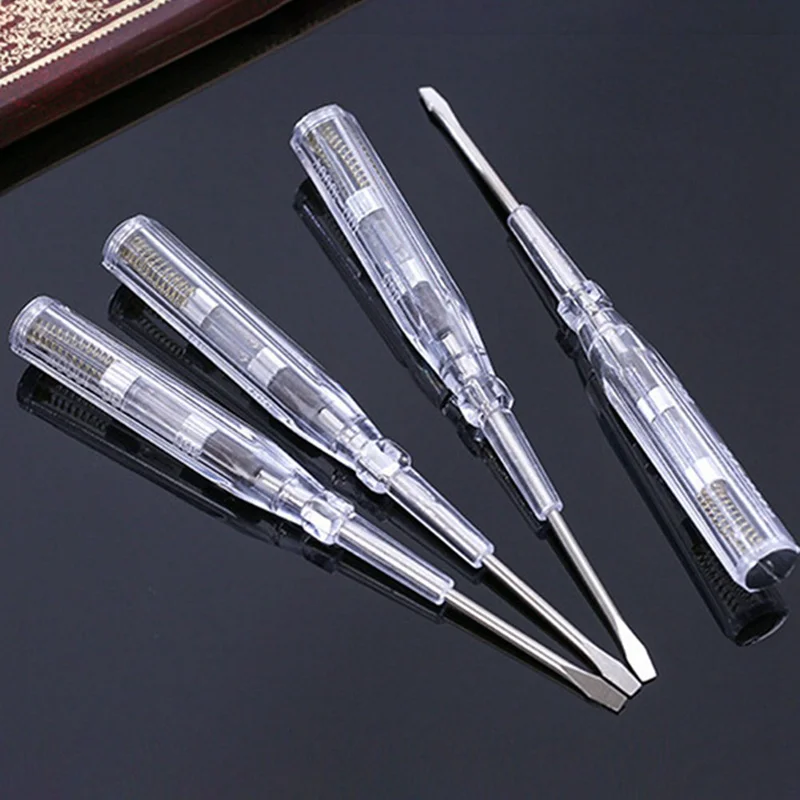 

1pc 100-500V Induced Electrical Tester Screwdriver Test Probe Pen Voltage Detector light Freeshipping