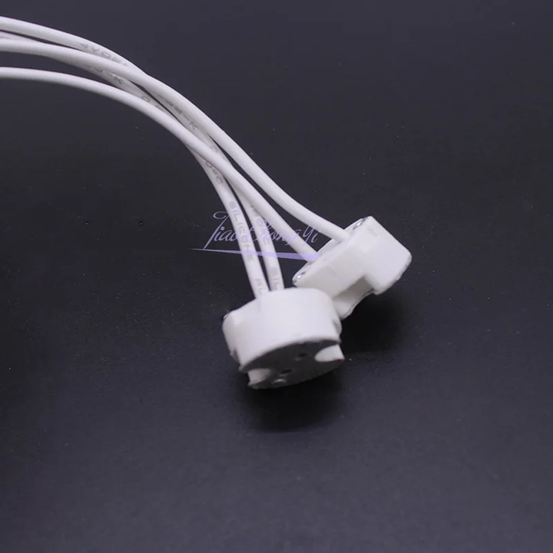 MR16 MR11 GU5.3 G4 Lamp Holder Bulb Base with Wire Ceramic Halogen Socket Pottery Connector 12V-250V Led Light New JQ 5-50PCS led lights led light bulb lamp holder lamp bulb holder lamp base led lamp base