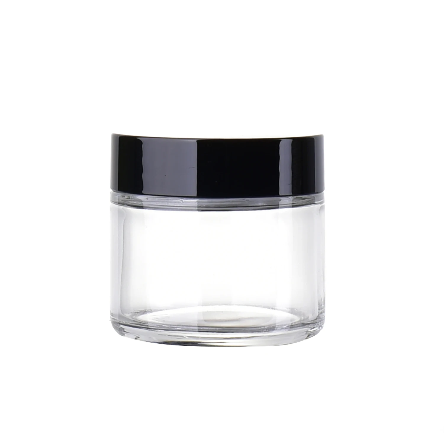 

Travel Eyeshadow Face Cream Lotion Cosmetic Container 60ml Empty Cosmetic Jar Pots Portable Refillable Bottles Glass Tool P2