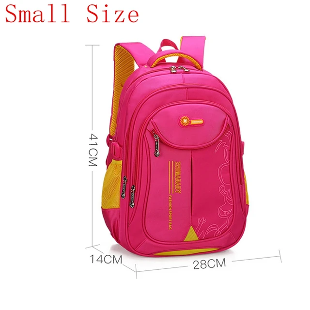 Children School Bags for 6 12 Years Old Boys Girls Waterproof Nylon Big