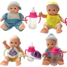 NK 12 см Очаровательная кукла Пупс Reborn новорожденный реалистичный ребенок для куклы Барби для детей раннего возраста Обучающие игрушки JJ