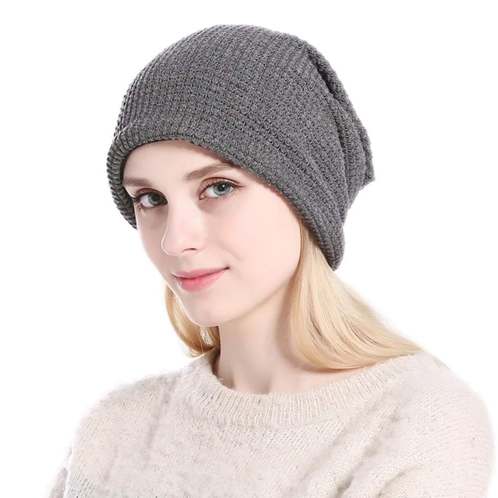 Warm Keeping Knitting Wool HatWomen's and Men's Knitting Wool Hat