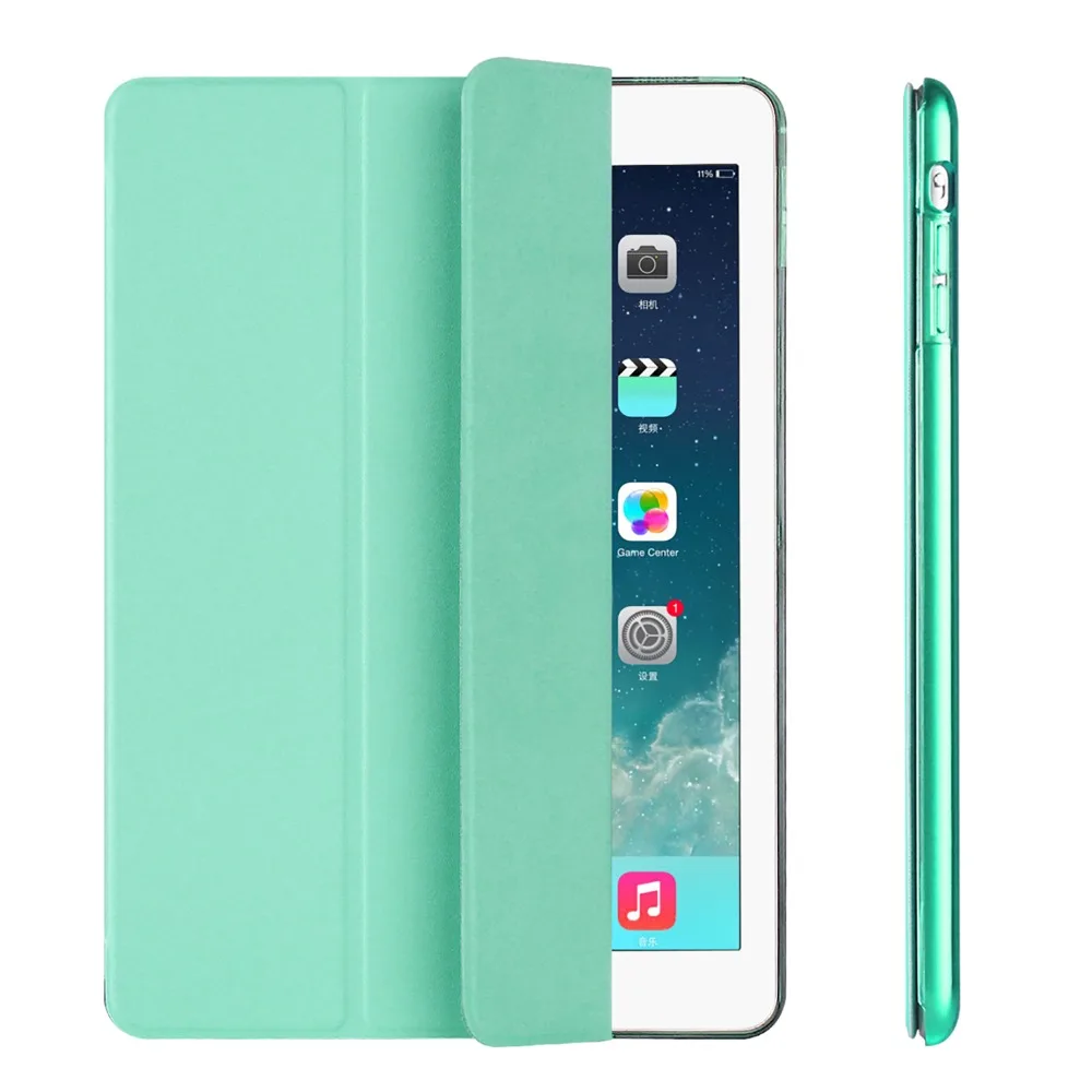Чехол для планшета Apple ipad 2 3 4 старая модель ультратонкий + Прозрачный чехол из